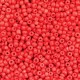 Seed beads 11/0 (2mm) Fiery red